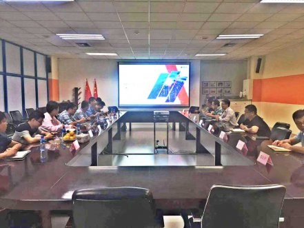 中科院海岸带钻研所辅导专家一行到海颐软件调查