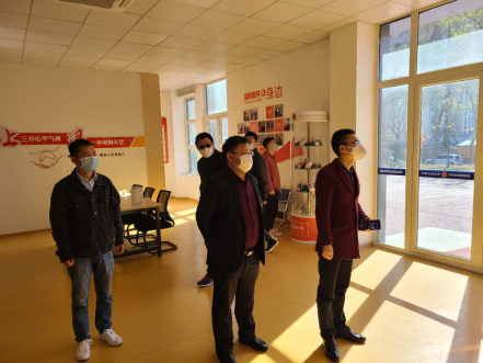 广安爱多贺洪燕一行莅临海颐软件